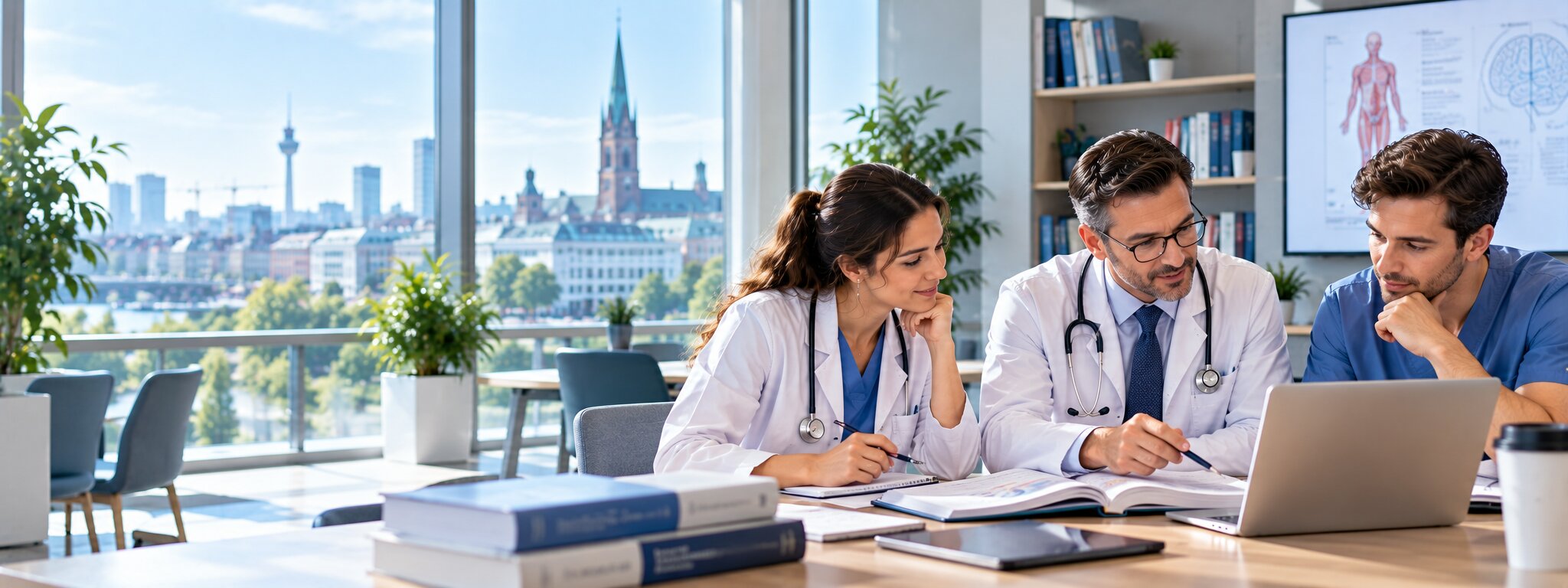 Medizinisches Team in einer Klinik