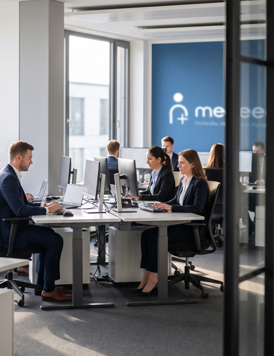 Zusammenarbeit im internationalen Medeed Team