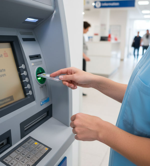 Unterstützung bei Konto, Versicherung und GEZ