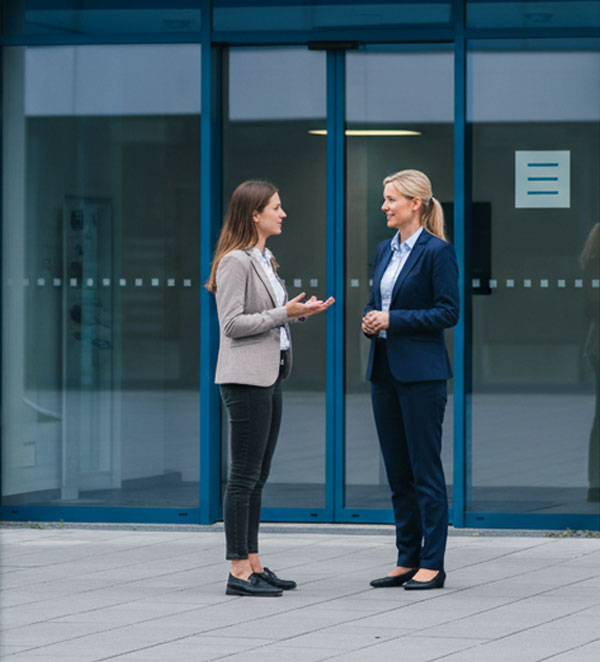 Qualifizierte Ansprechpartner:innen vor Ort