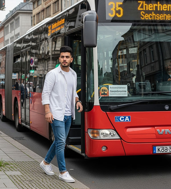 Orientierungshilfe beim öffentlichen Nahverkehr