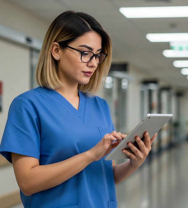 Aktuelle Infos per Newsletter und Fachkraft-Portal